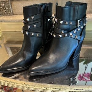 Steve Madden Cala Studded Black Bootie